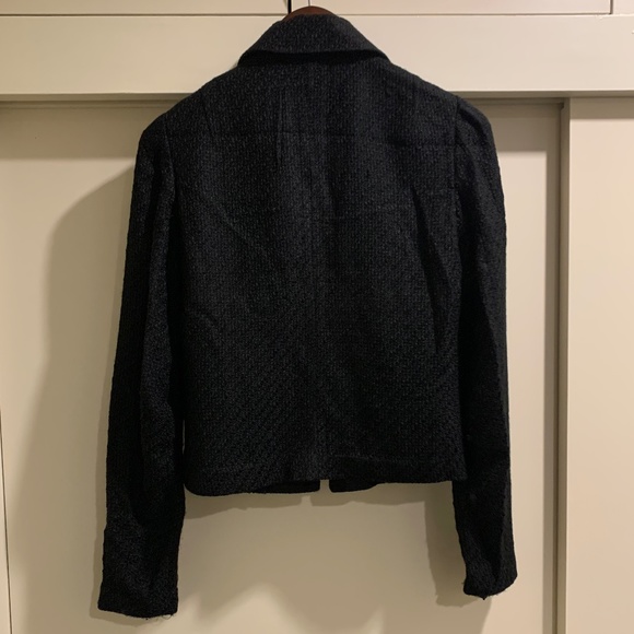 Black Military Styler Blazer - Picture 2 of 3